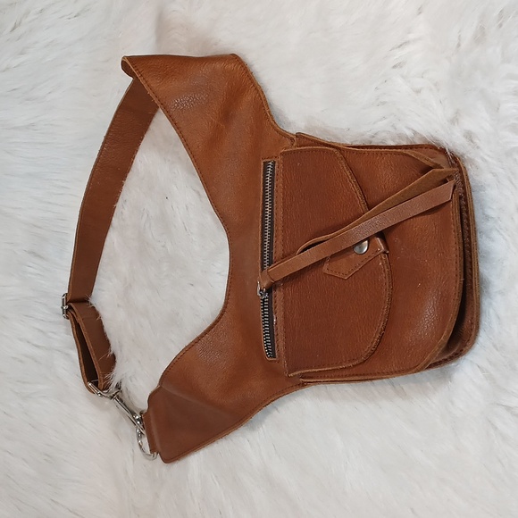 Ride Holster Brown Leather Pouch Unisex